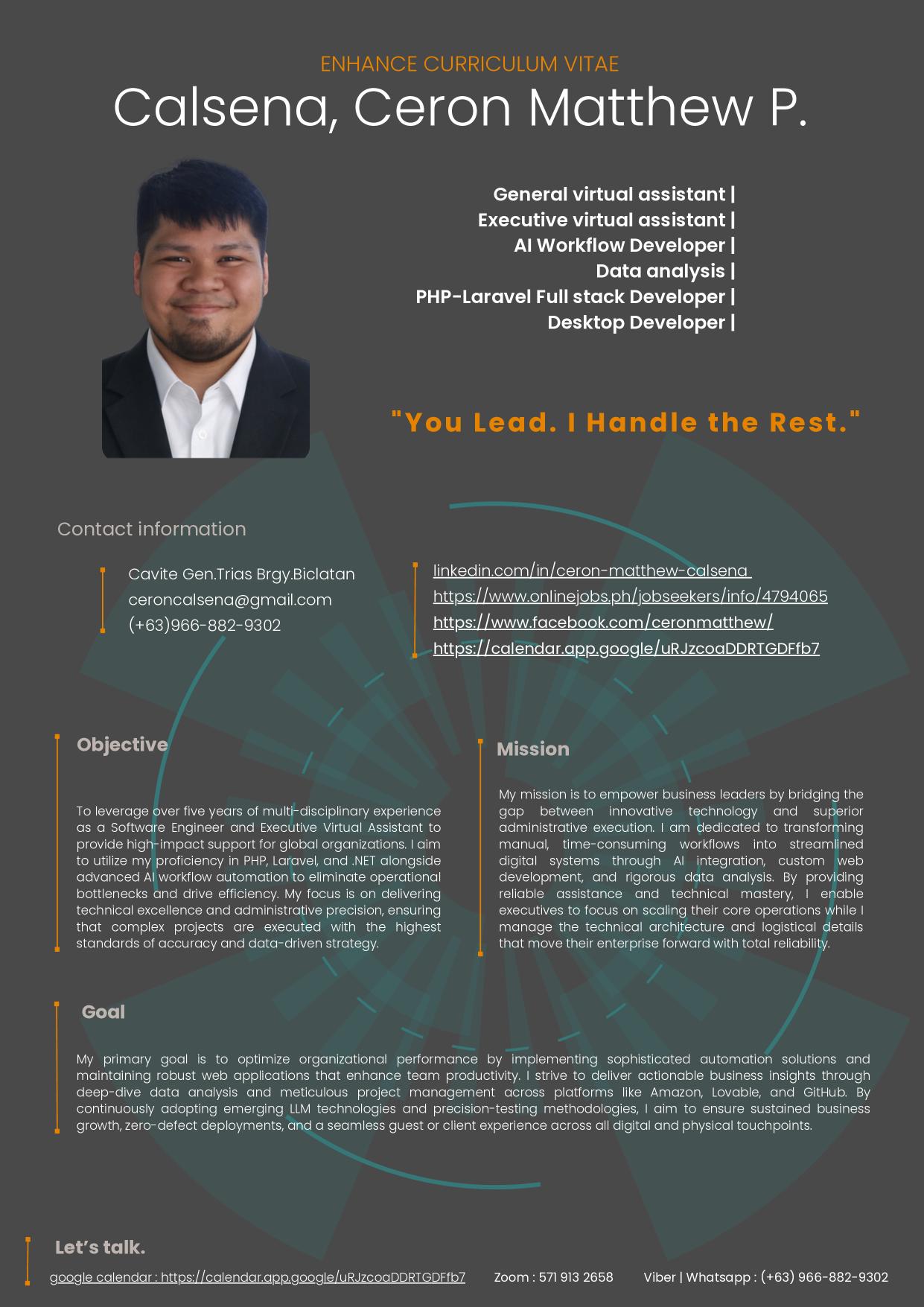 Resume Page 1